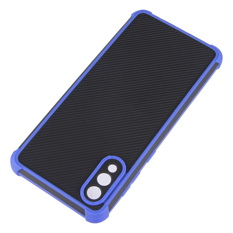 For Samsung Galaxy A02 / M02 Eagle Eye Armor Dual-color Shockproof TPU + PC Protective Case