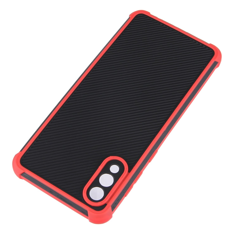 For Samsung Galaxy A02 / M02 Eagle Eye Armor Dual-color Shockproof TPU + PC Protective Case