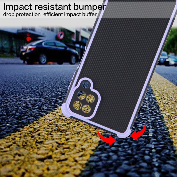 For Samsung Galaxy A12 Eagle Eye Armor Dual-color Shockproof TPU + PC Protective Case