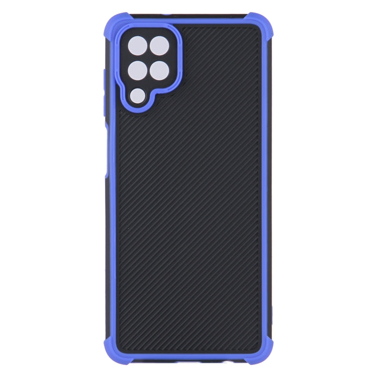 For Samsung Galaxy A12 Eagle Eye Armor Dual-color Shockproof TPU + PC Protective Case