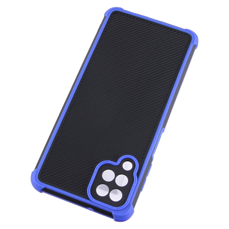 For Samsung Galaxy A12 Eagle Eye Armor Dual-color Shockproof TPU + PC Protective Case