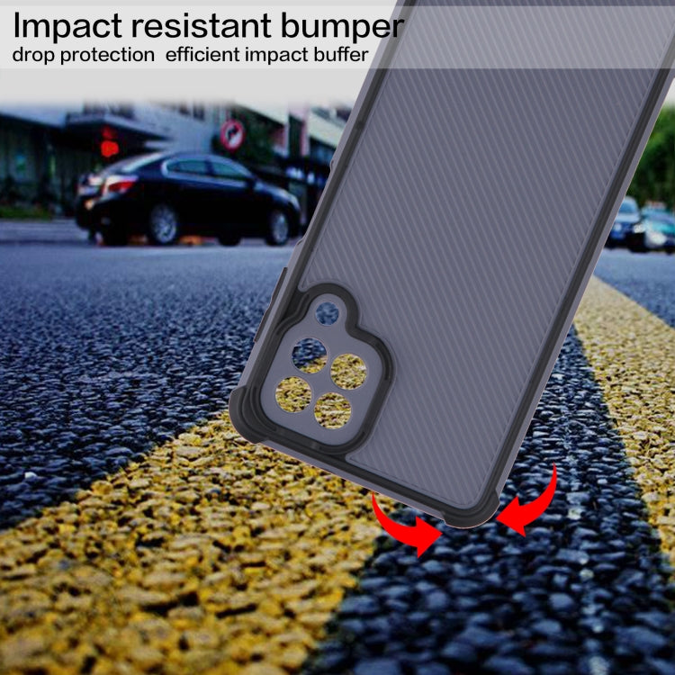 For Samsung Galaxy A22 4G Eagle Eye Armor Dual-color Shockproof TPU + PC Protective Case