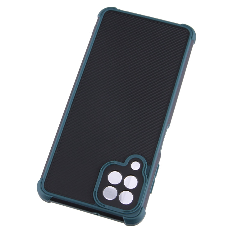 For Samsung Galaxy A22 4G Eagle Eye Armor Dual-color Shockproof TPU + PC Protective Case