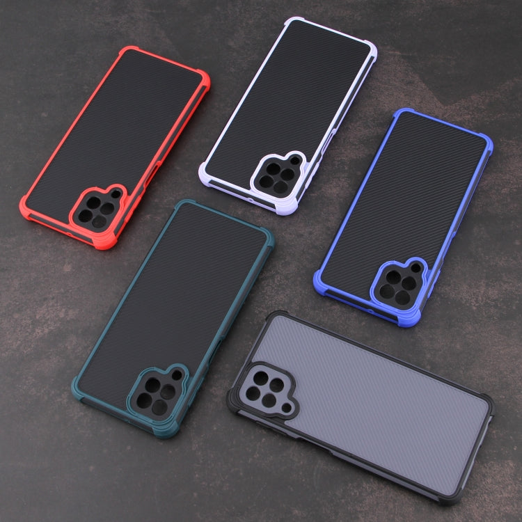 For Samsung Galaxy A22 4G Eagle Eye Armor Dual-color Shockproof TPU + PC Protective Case