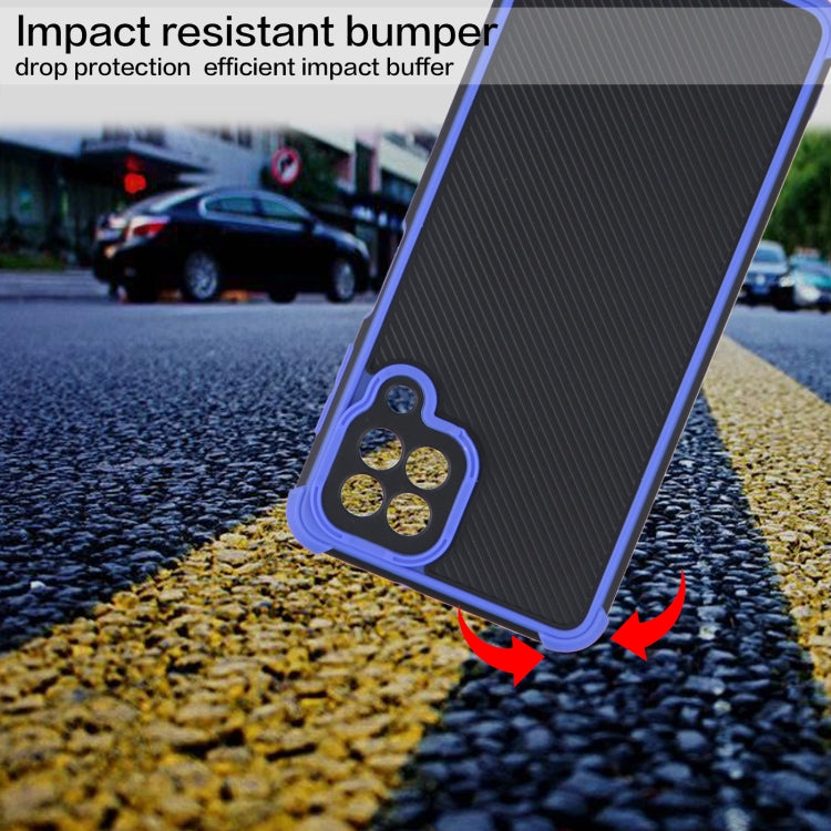 For Samsung Galaxy A22 4G Eagle Eye Armor Dual-color Shockproof TPU + PC Protective Case