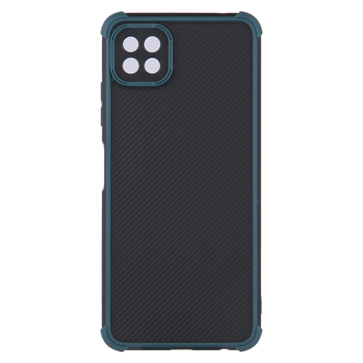 For Samsung Galaxy A22 5G Eagle Eye Armor Dual-color Shockproof TPU + PC Protective Case