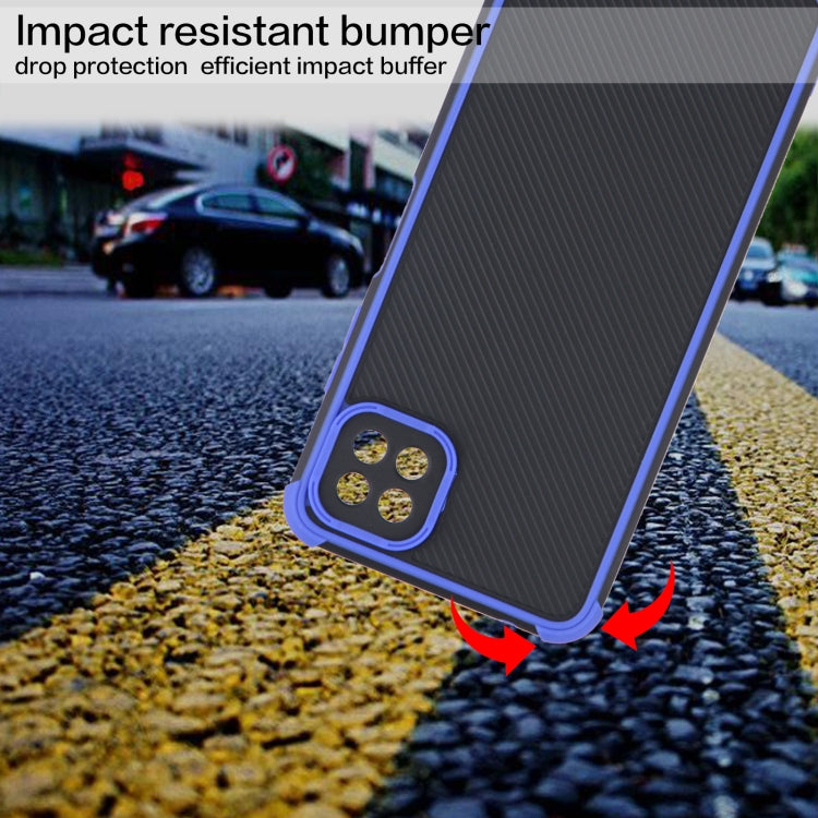 For Samsung Galaxy A22 5G Eagle Eye Armor Dual-color Shockproof TPU + PC Protective Case