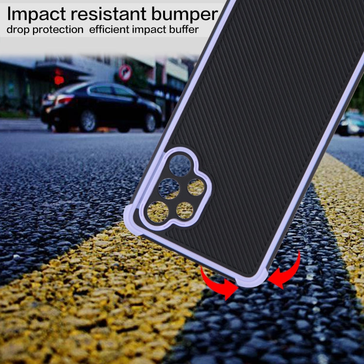For Samsung Galaxy A32 4G Eagle Eye Armor Dual-color Shockproof TPU + PC Protective Case