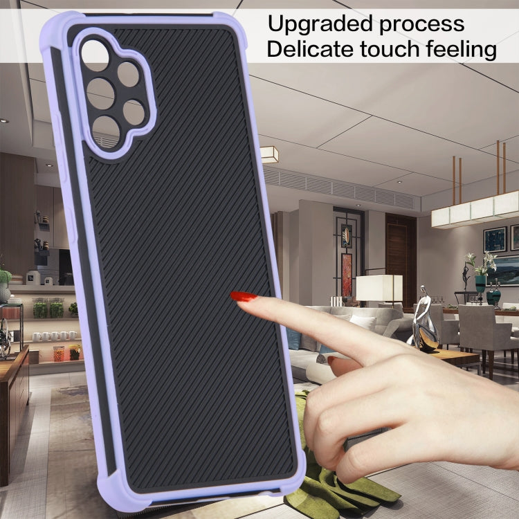 For Samsung Galaxy A32 4G Eagle Eye Armor Dual-color Shockproof TPU + PC Protective Case