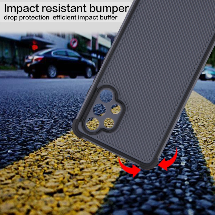 For Samsung Galaxy A32 4G Eagle Eye Armor Dual-color Shockproof TPU + PC Protective Case
