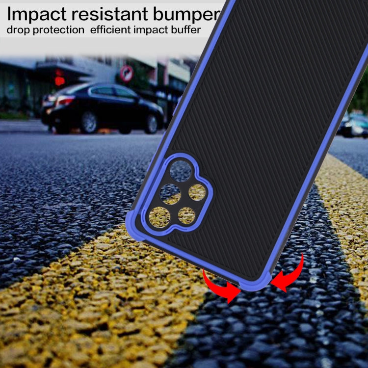 For Samsung Galaxy A32 4G Eagle Eye Armor Dual-color Shockproof TPU + PC Protective Case