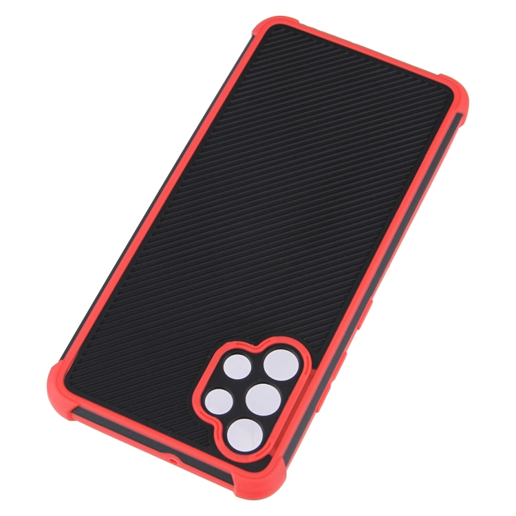 For Samsung Galaxy A32 4G Eagle Eye Armor Dual-color Shockproof TPU + PC Protective Case