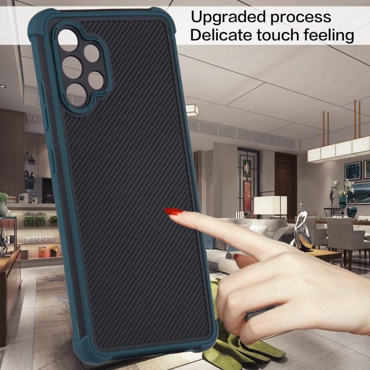 For Samsung Galaxy A32 5G Eagle Eye Armor Dual-color Shockproof TPU + PC Protective Case
