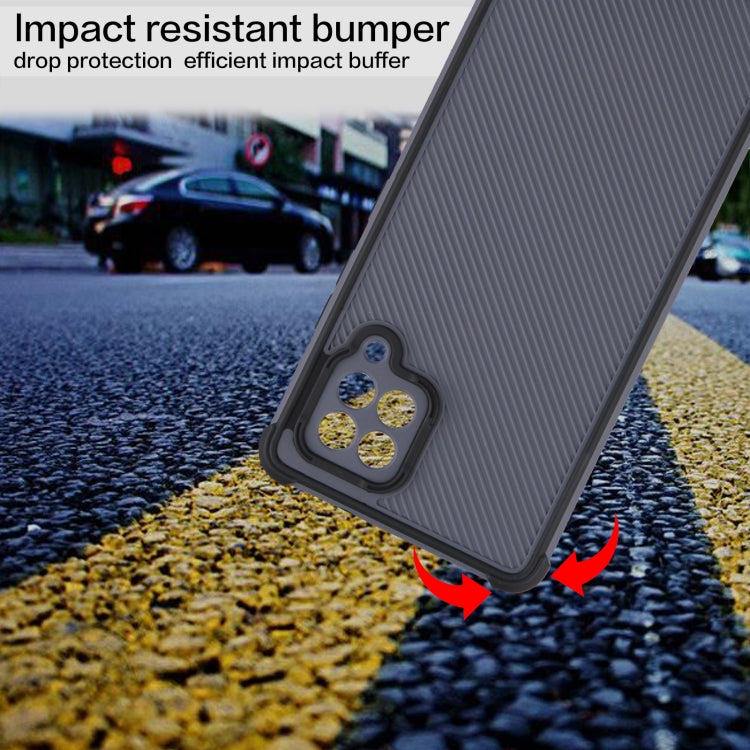 For Samsung Galaxy A42 5G Eagle Eye Armor Dual-color Shockproof TPU + PC Protective Case