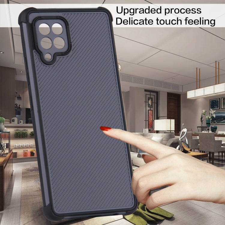 For Samsung Galaxy A42 5G Eagle Eye Armor Dual-color Shockproof TPU + PC Protective Case