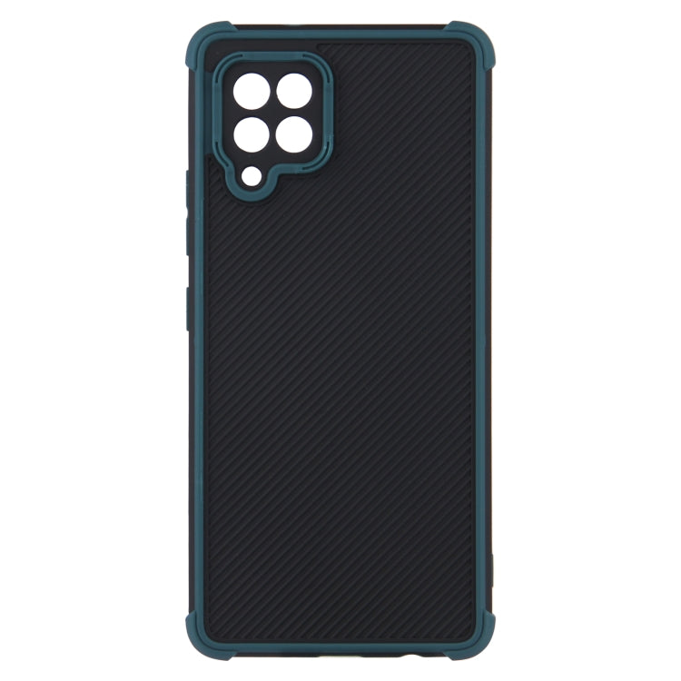 For Samsung Galaxy A42 5G Eagle Eye Armor Dual-color Shockproof TPU + PC Protective Case
