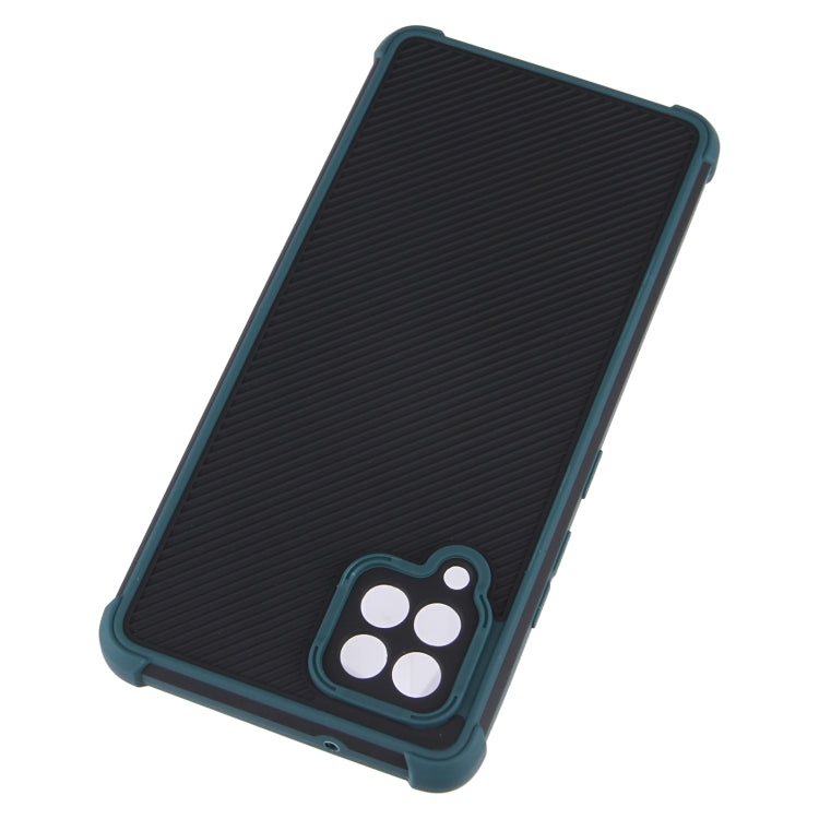 For Samsung Galaxy A42 5G Eagle Eye Armor Dual-color Shockproof TPU + PC Protective Case