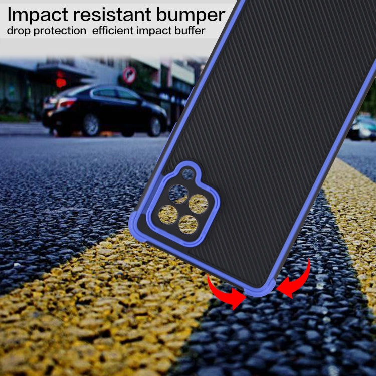 For Samsung Galaxy A42 5G Eagle Eye Armor Dual-color Shockproof TPU + PC Protective Case