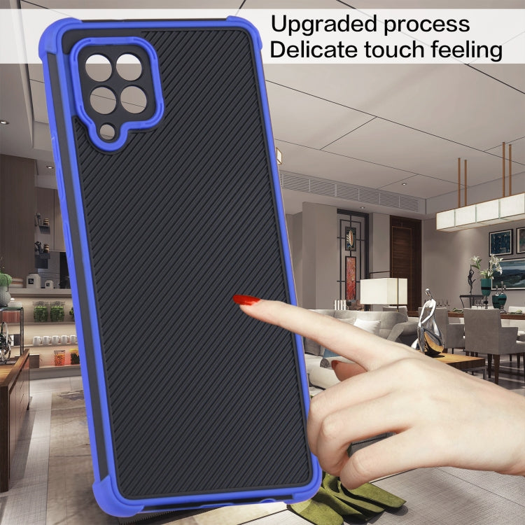 For Samsung Galaxy A42 5G Eagle Eye Armor Dual-color Shockproof TPU + PC Protective Case