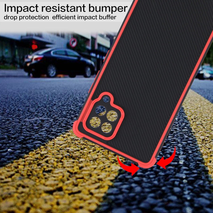 For Samsung Galaxy A42 5G Eagle Eye Armor Dual-color Shockproof TPU + PC Protective Case