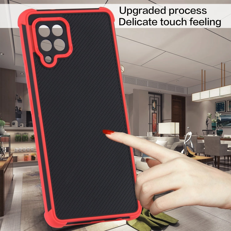 For Samsung Galaxy A42 5G Eagle Eye Armor Dual-color Shockproof TPU + PC Protective Case