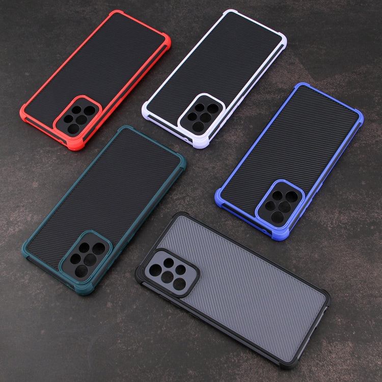 For Samsung Galaxy A52 5G Eagle Eye Armor Dual-color Shockproof TPU + PC Protective Case