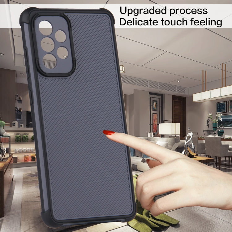 For Samsung Galaxy A52 5G Eagle Eye Armor Dual-color Shockproof TPU + PC Protective Case