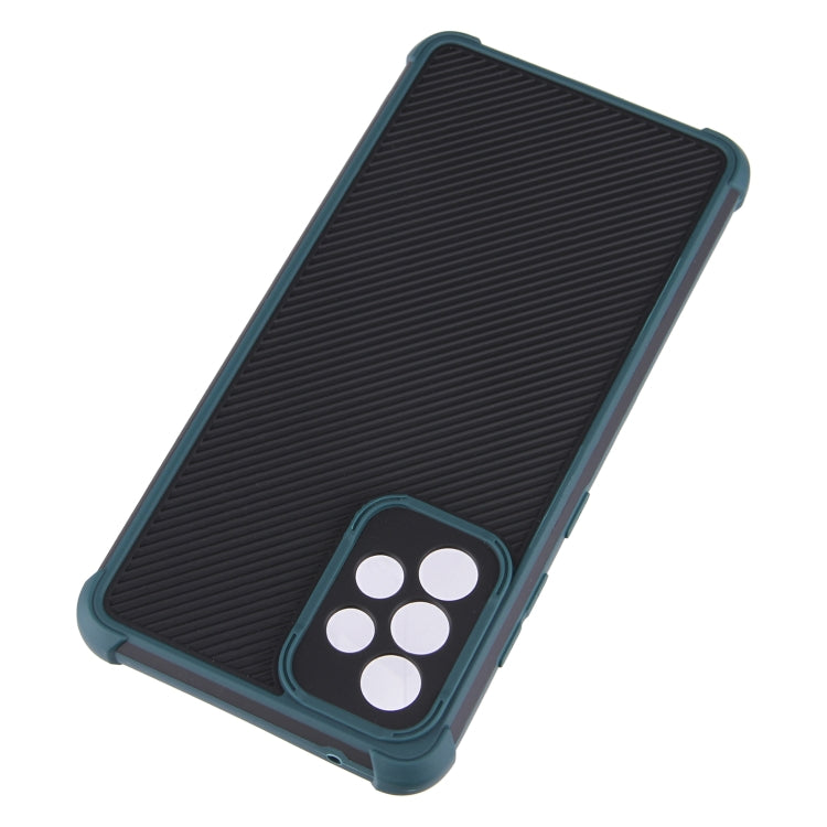 For Samsung Galaxy A52 5G Eagle Eye Armor Dual-color Shockproof TPU + PC Protective Case