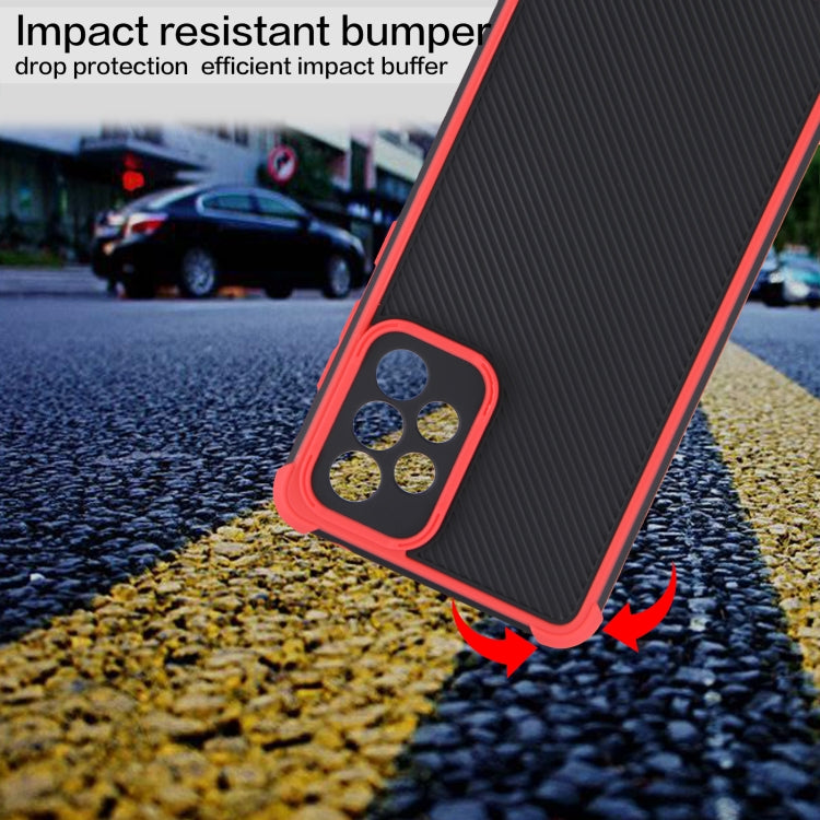 For Samsung Galaxy A52 5G Eagle Eye Armor Dual-color Shockproof TPU + PC Protective Case