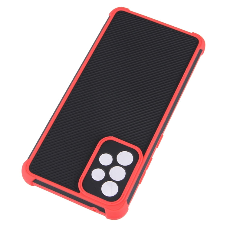 For Samsung Galaxy A72 5G Eagle Eye Armor Dual-color Shockproof TPU + PC Protective Case
