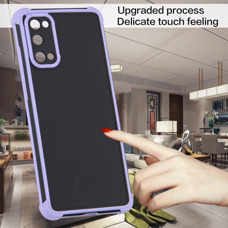 For Samsung Galaxy S20 Eagle Eye Armor Dual-color Shockproof TPU + PC Protective Case
