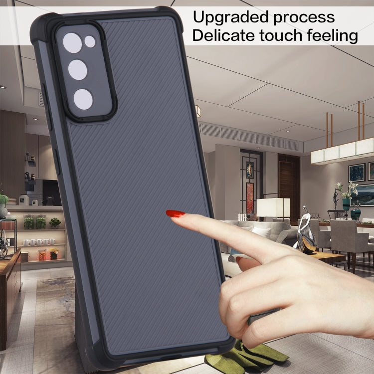 For Samsung Galaxy S20 FE 4G / 5G Eagle Eye Armor Dual-color Shockproof TPU + PC Protective Case