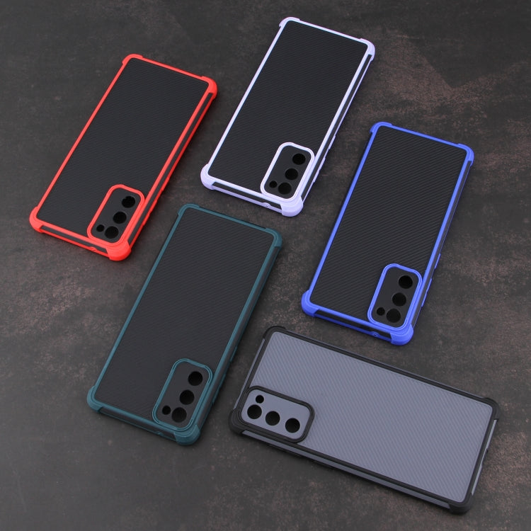 For Samsung Galaxy S20 FE 4G / 5G Eagle Eye Armor Dual-color Shockproof TPU + PC Protective Case