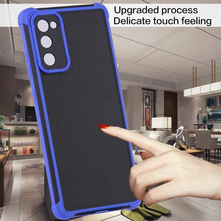 For Samsung Galaxy S20 FE 4G / 5G Eagle Eye Armor Dual-color Shockproof TPU + PC Protective Case