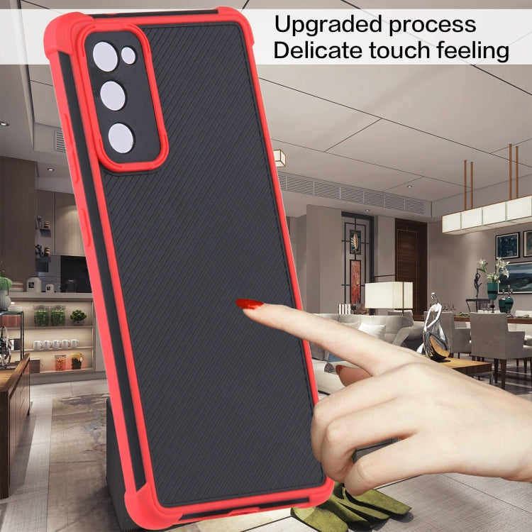 For Samsung Galaxy S20 FE 4G / 5G Eagle Eye Armor Dual-color Shockproof TPU + PC Protective Case