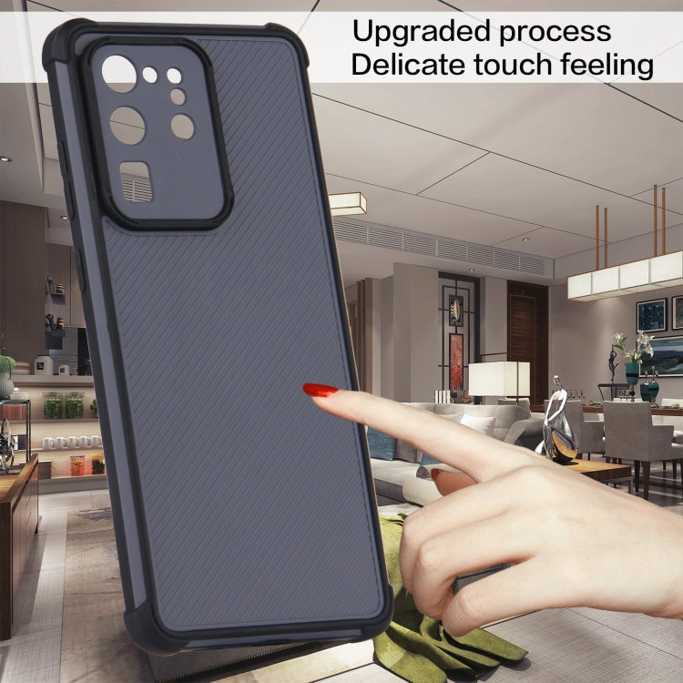 For Samsung Galaxy S20 Ultra Eagle Eye Armor Dual-color Shockproof TPU + PC Protective Case