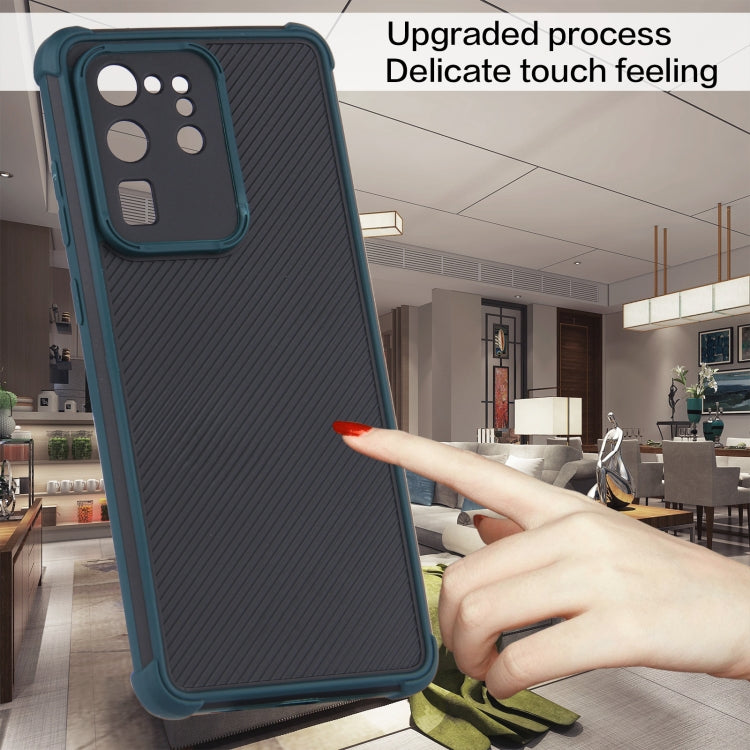 For Samsung Galaxy S20 Ultra Eagle Eye Armor Dual-color Shockproof TPU + PC Protective Case
