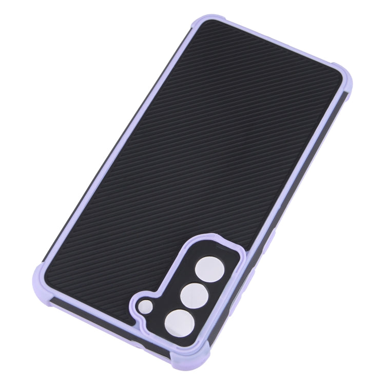 For Samsung Galaxy S21 5G Eagle Eye Armor Dual-color Shockproof TPU + PC Protective Case