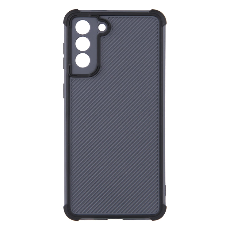 For Samsung Galaxy S21 5G Eagle Eye Armor Dual-color Shockproof TPU + PC Protective Case