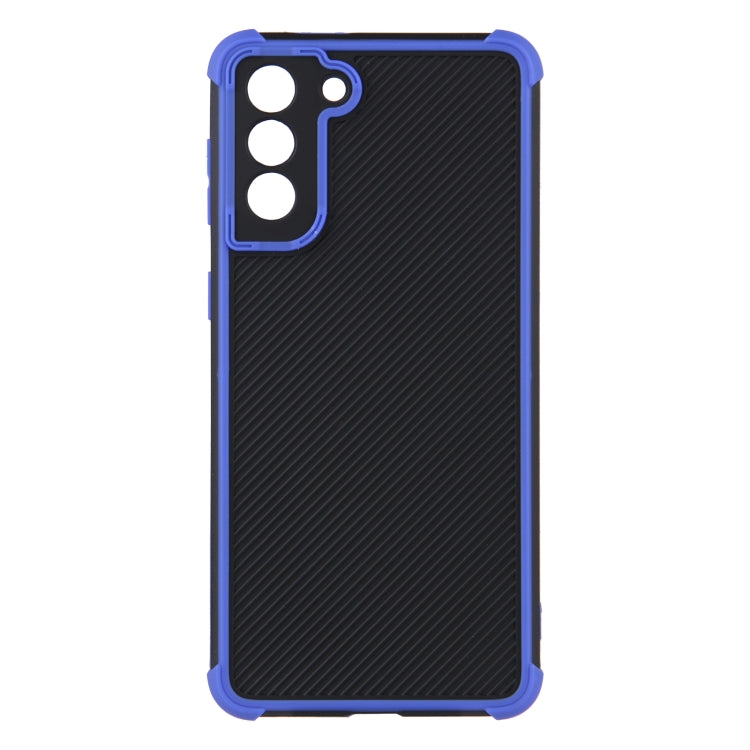 For Samsung Galaxy S21 5G Eagle Eye Armor Dual-color Shockproof TPU + PC Protective Case