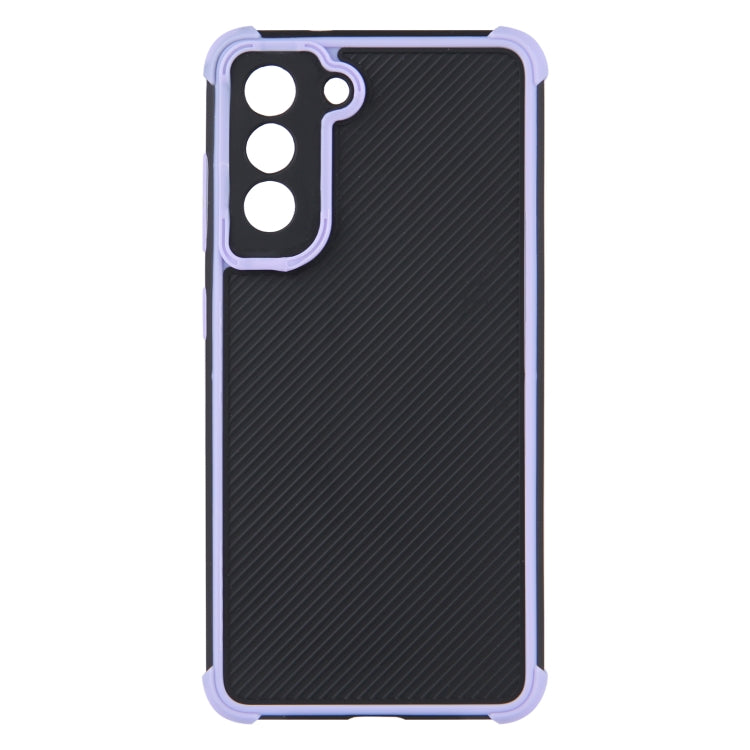 For Samsung Galaxy S21 FE Eagle Eye Armor Dual-color Shockproof TPU + PC Protective Case