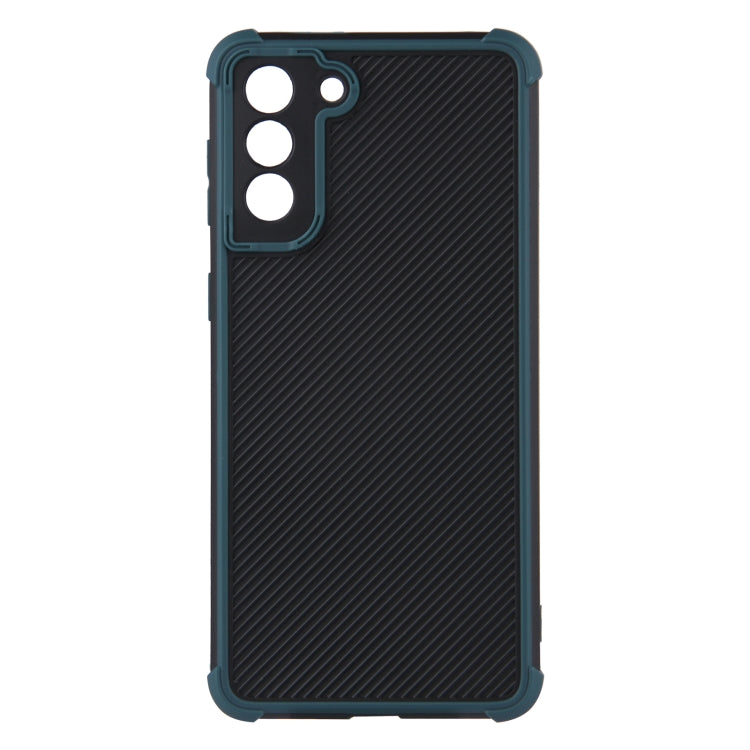 For Samsung Galaxy S21 FE Eagle Eye Armor Dual-color Shockproof TPU + PC Protective Case