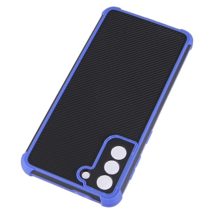 For Samsung Galaxy S21 FE Eagle Eye Armor Dual-color Shockproof TPU + PC Protective Case