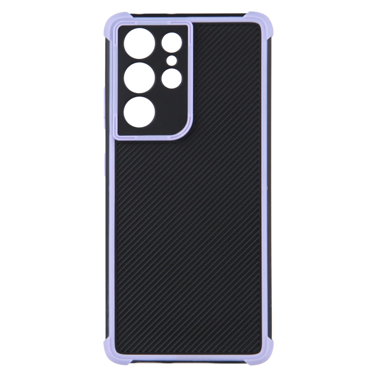 For Samsung Galaxy S21 Ultra 5G Eagle Eye Armor Dual-color Shockproof TPU + PC Protective Case