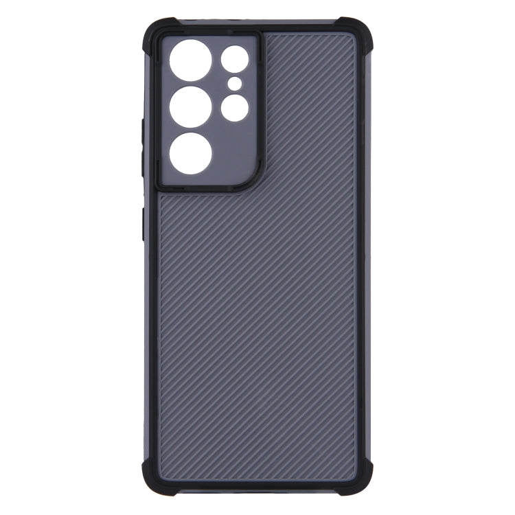 For Samsung Galaxy S21 Ultra 5G Eagle Eye Armor Dual-color Shockproof TPU + PC Protective Case