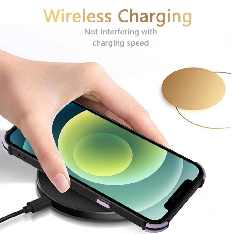 For iPhone 13 Dream PU+TPU Four-corner Shockproof Back Cover Case with Card Slots & Holder
