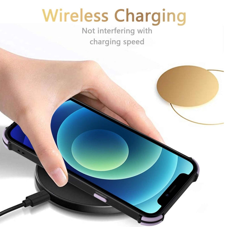 For iPhone 12 mini Dream PU+TPU Four-corner Shockproof Back Cover Case with Card Slots & Holder