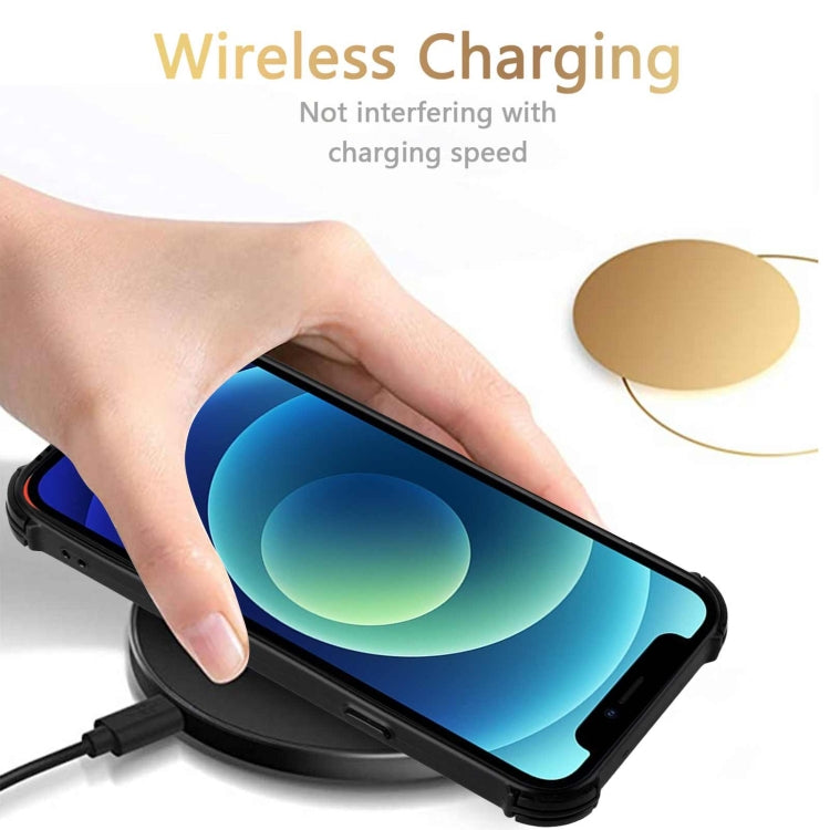 For iPhone 12 mini Dream PU+TPU Four-corner Shockproof Back Cover Case with Card Slots & Holder