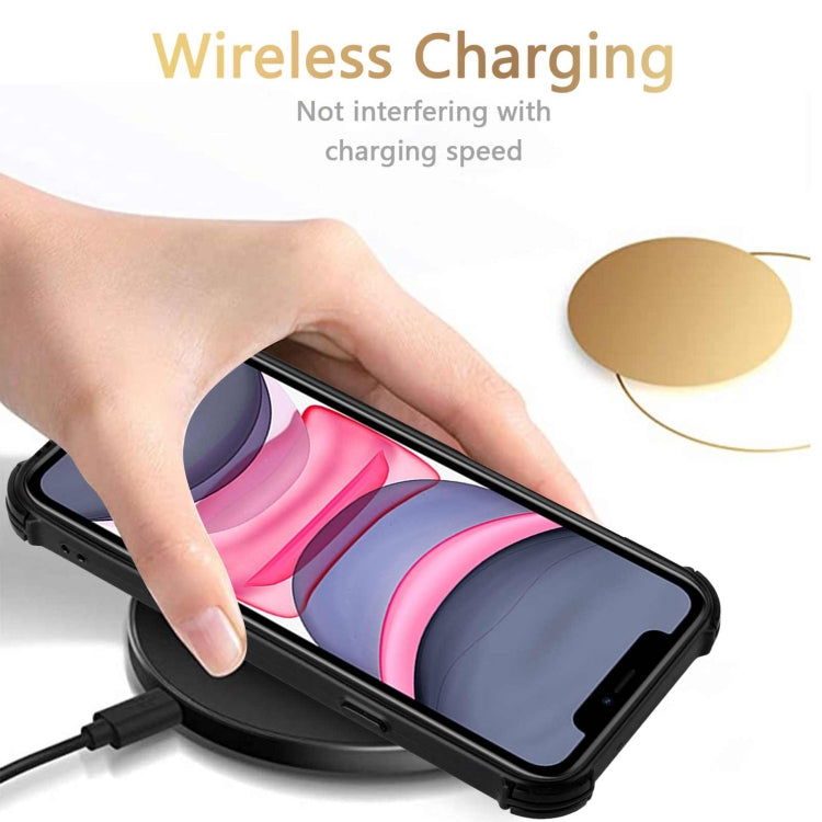 For iPhone 11 Dream PU+TPU Four-corner Shockproof Back Cover Case with Card Slots & Holder