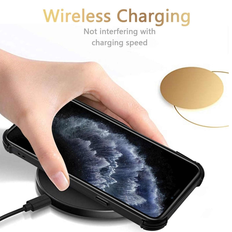 For iPhone 11 Pro Dream PU+TPU Four-corner Shockproof Back Cover Case with Card Slots & Holder